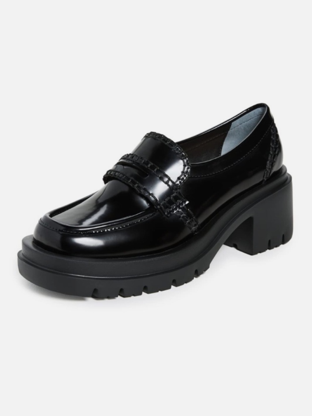 Loeffler Randall Saige Loafer Black 9.5